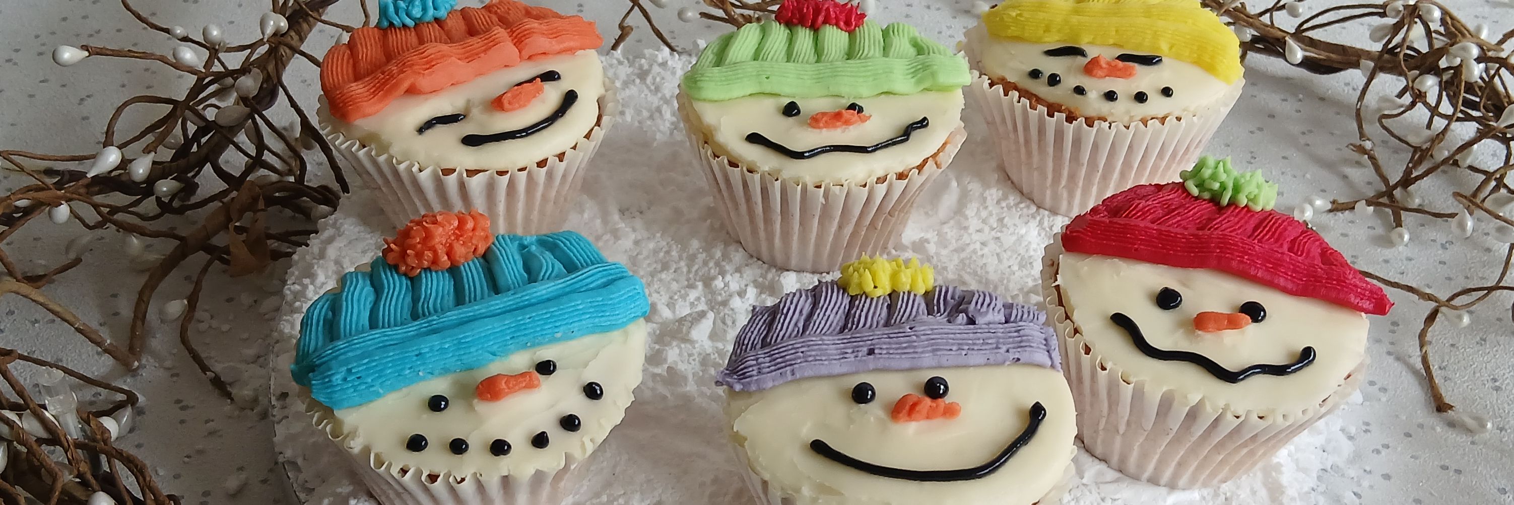 Christmas Themed Cupcakes